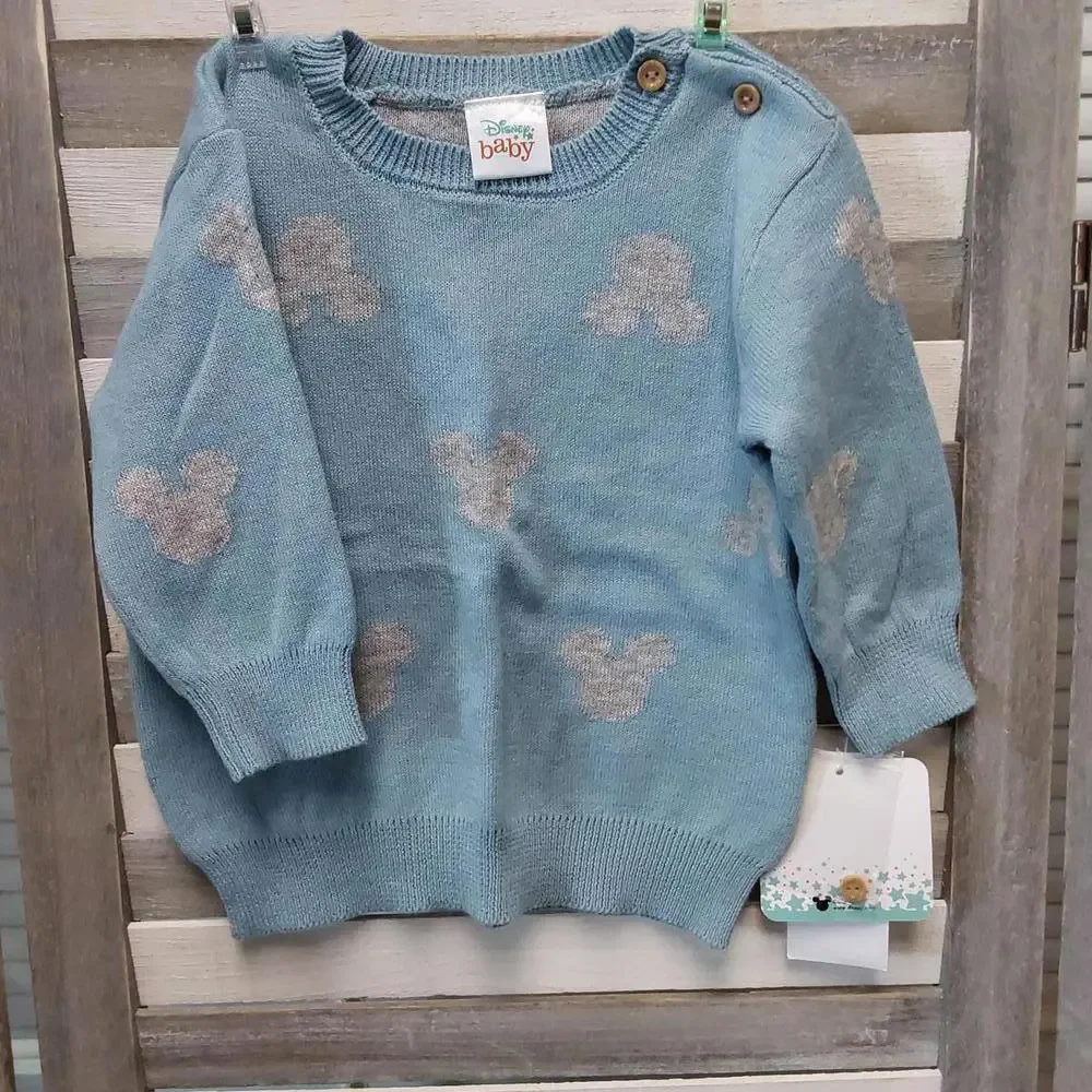 Baby Boys' Disney Mickey Mouse & Friends Pullover Sweater | Disney | 6/9M